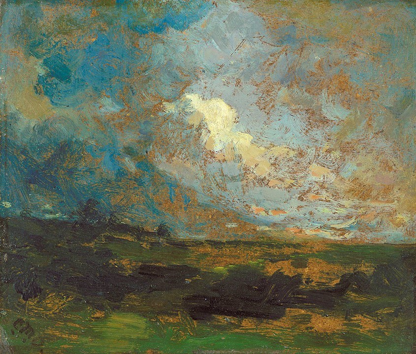 Edward Mitchell Bannister After the Shower